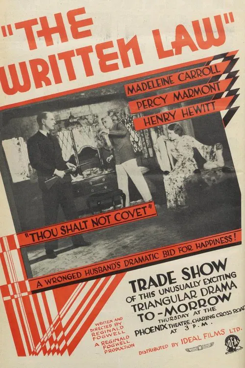 The Written Law movie poster