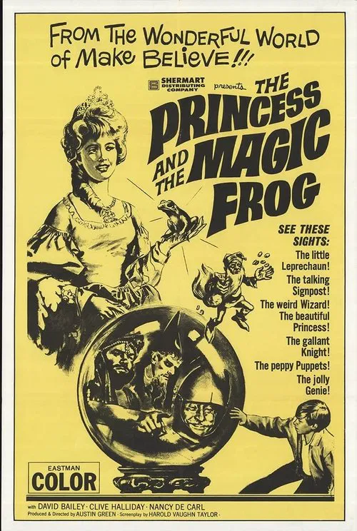 The Princess and the Magic Frog movie poster