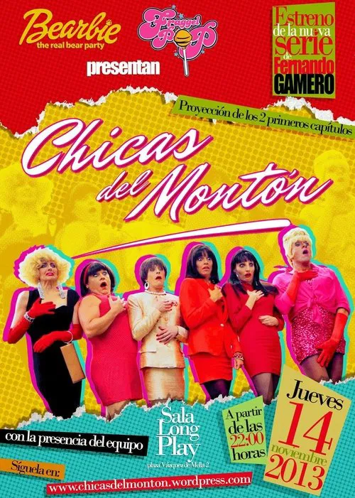 Chicas del montón tv show poster