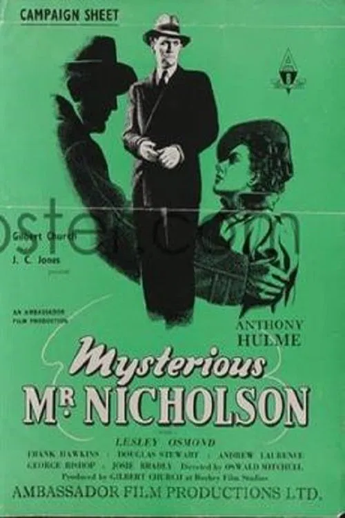 Mysterious Mr. Nicholson movie poster
