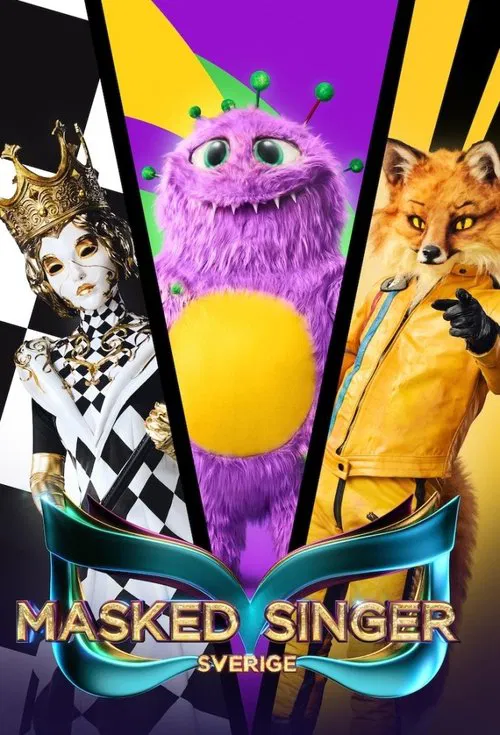 Masked Singer Sverige tv show poster