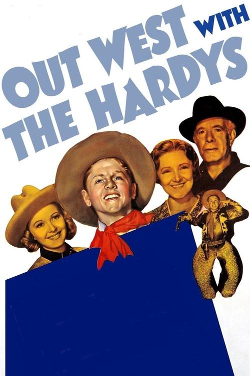 Out West with the Hardys movie poster