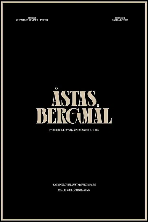 Åstas Bergmål movie poster