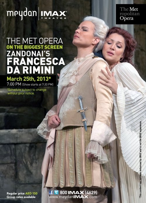 The Metropolitan Opera: Francesca da Rimini movie poster