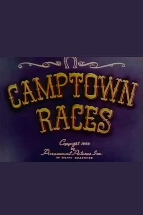 Camptown Races movie poster