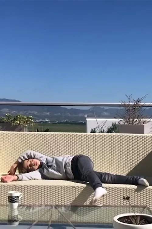 Cleo and her daddy make a movie movie poster