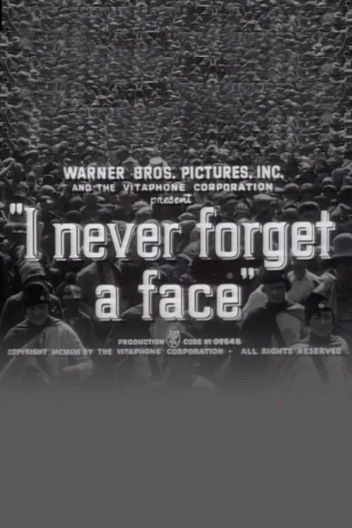 I Never Forget a Face movie poster