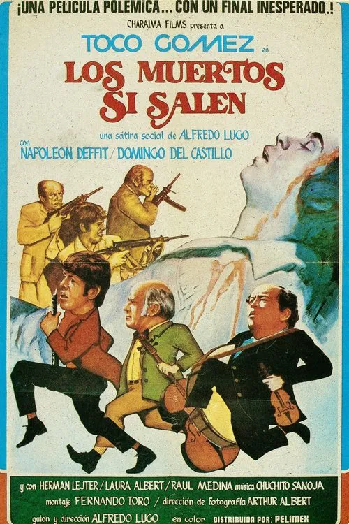 Los muertos sí salen movie poster
