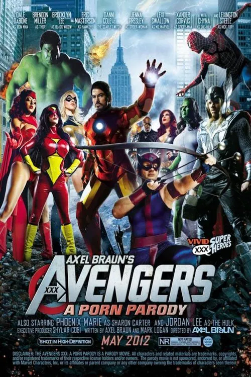 Avengers XXX: A Porn Parody movie poster