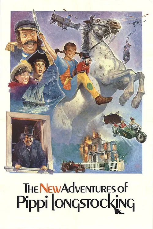 The New Adventures of Pippi Longstocking movie poster