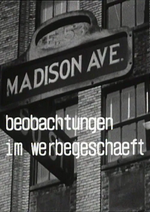 Madison Avenue movie poster