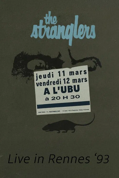 Stranglers Rennes '93 movie poster