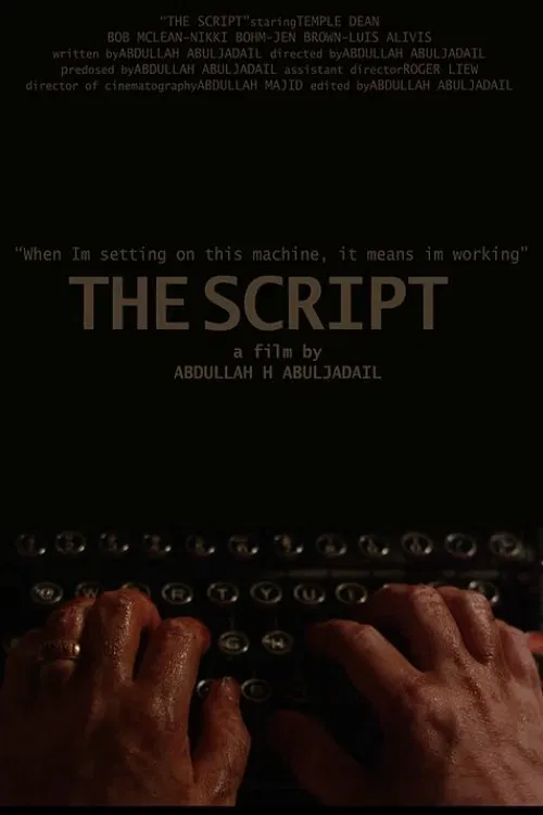 The Script movie poster