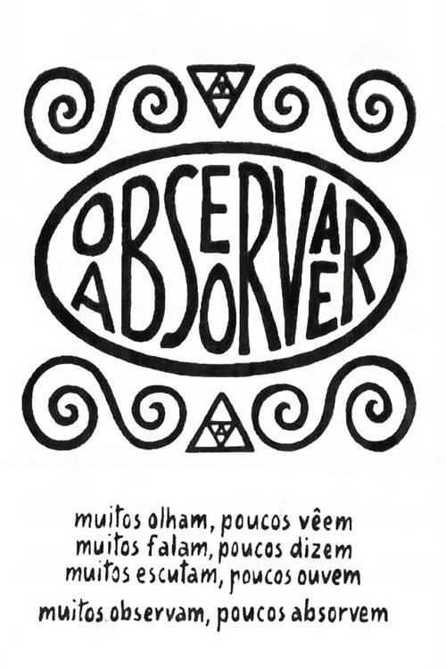 Observar e Absorver movie poster