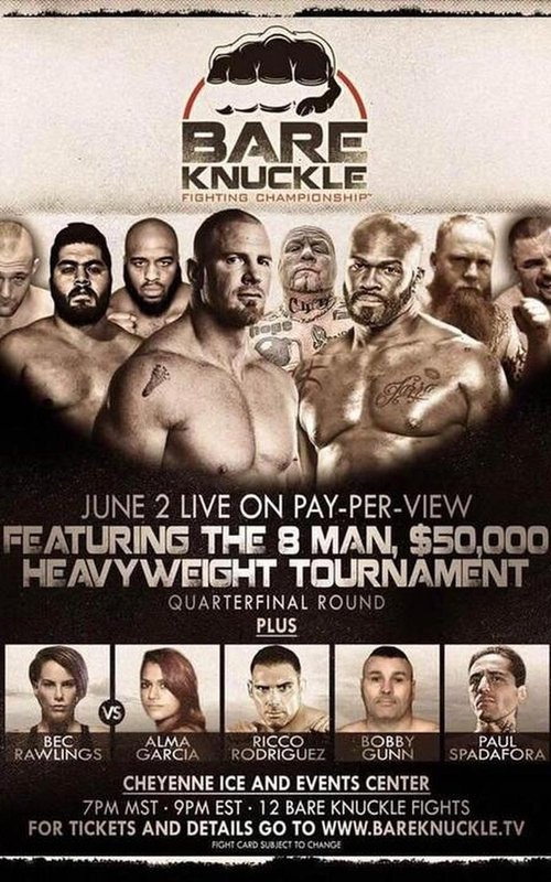 Bare Knuckle Fighting Championship 1 movie poster