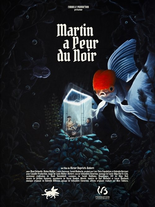 Martin is afraid of the dark movie poster