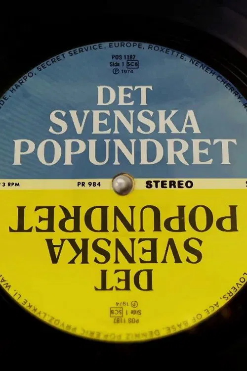Det svenska popundret tv show poster