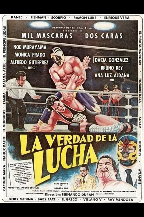 La verdad de la lucha movie poster