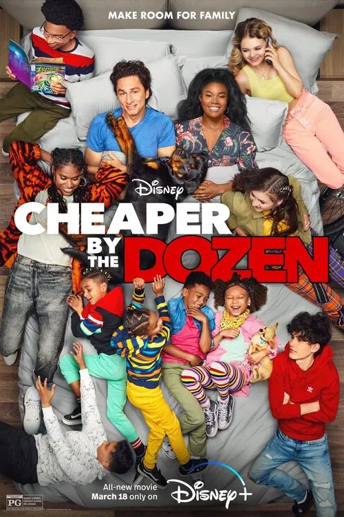 Cheaper by the Dozen movie poster