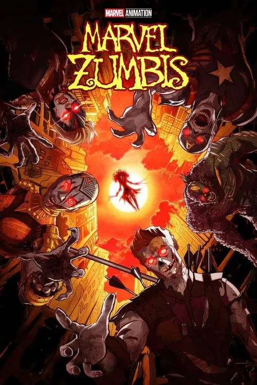 Poster da série Marvel Zumbis
