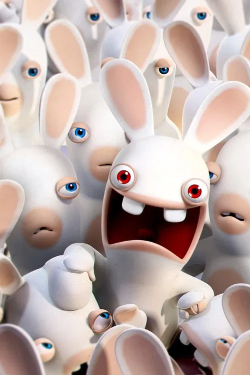 Rabbids movie poster