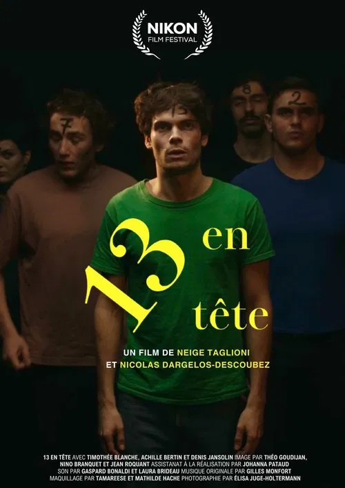 13 en tête movie poster