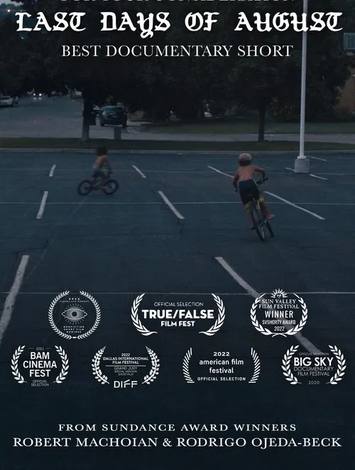 The Last Days of August movie poster