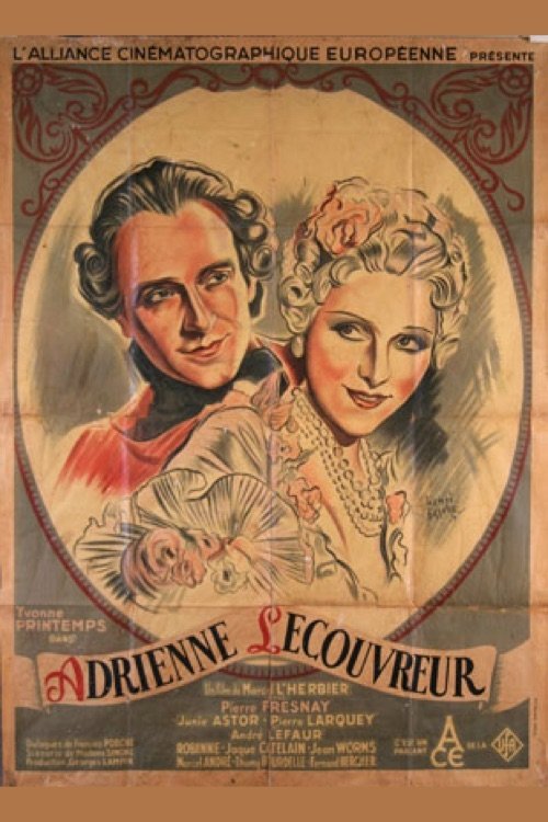 Adrienne Lecouvreur movie poster