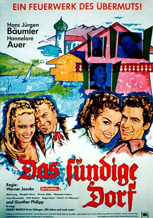 Das sündige Dorf movie poster
