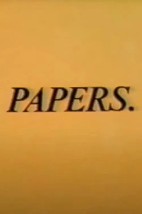 Papers. movie poster