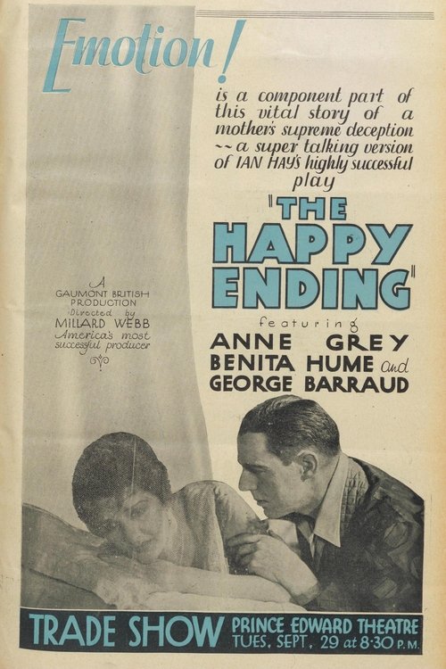 The Happy Ending movie poster