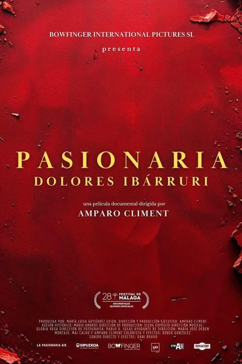 Pasionaria. Dolores Ibárruri movie poster