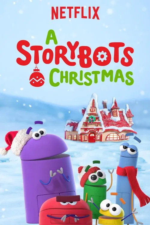 A StoryBots Christmas movie poster