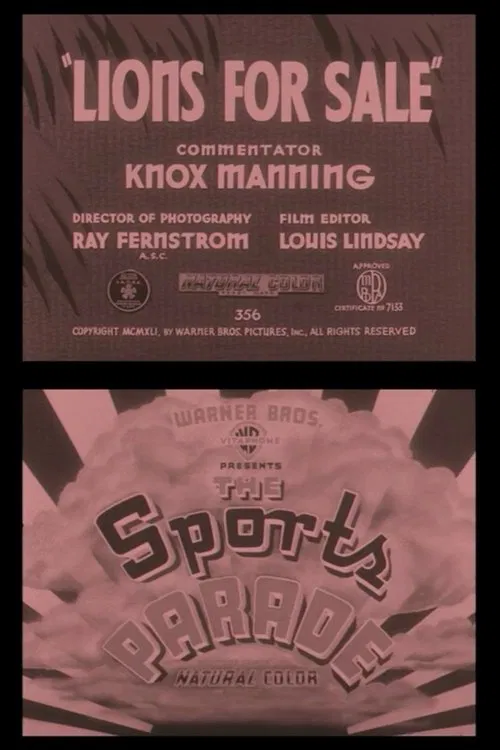 Poster do filme Lions for Sale