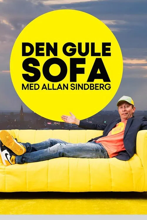 Den gule sofa med Allan Sindberg tv show poster