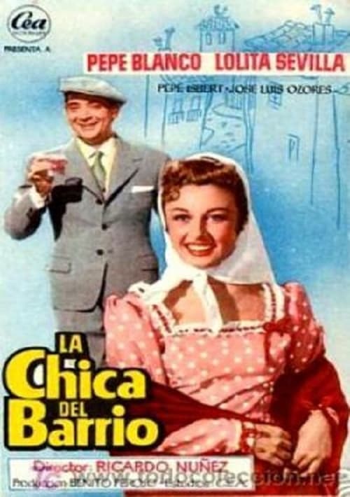 La chica del barrio movie poster