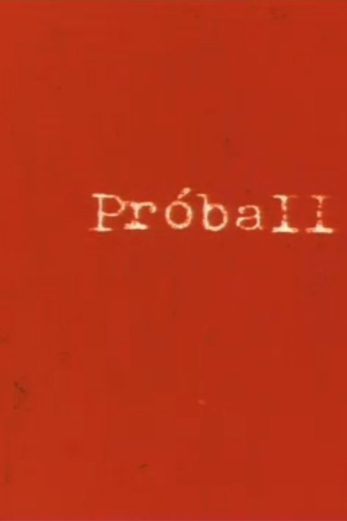 An Attempt (Test II) movie poster