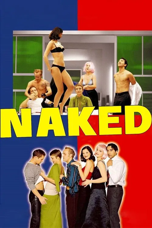 Naked movie poster