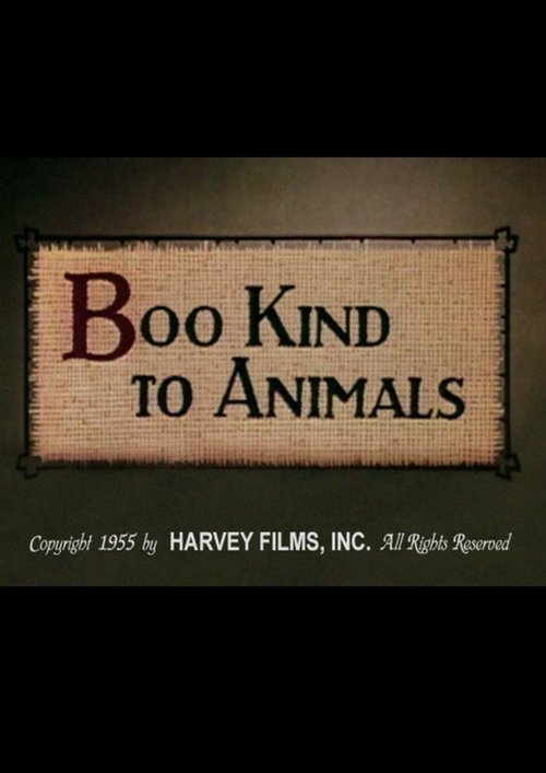 Boo Kind to Animals movie poster