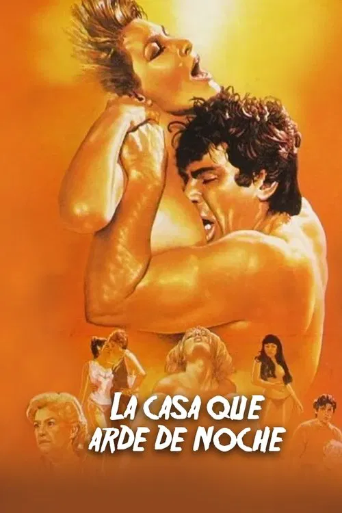 La Casa Que Arde de Noche movie poster