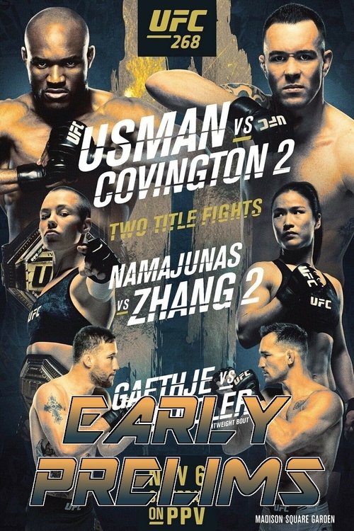 UFC 268: Usman vs. Covington 2 - Early Prelims movie poster