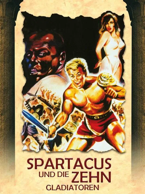 Spartacus and the Ten Gladiators movie poster