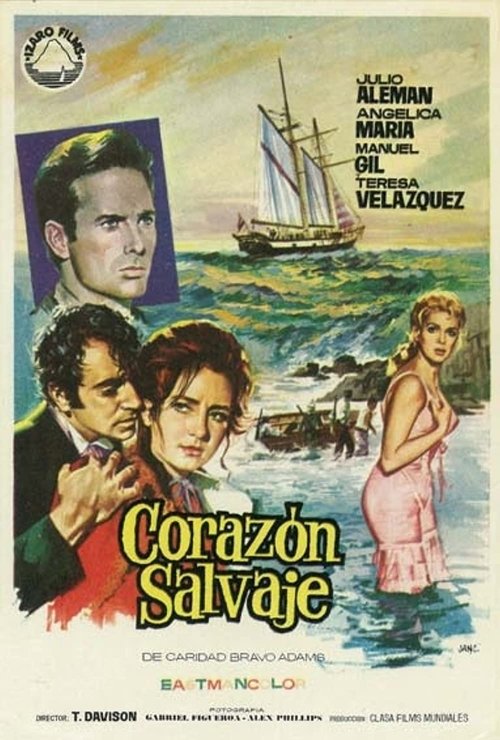 Corazón salvaje movie poster