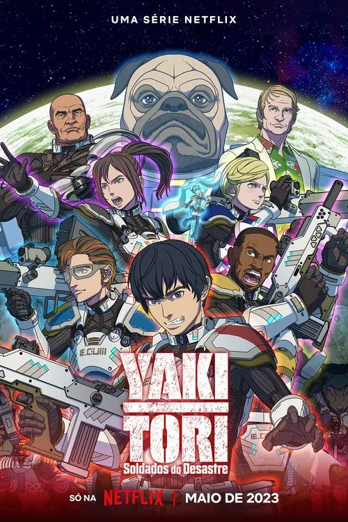 Poster da série Yakitori: Soldados do Desastre