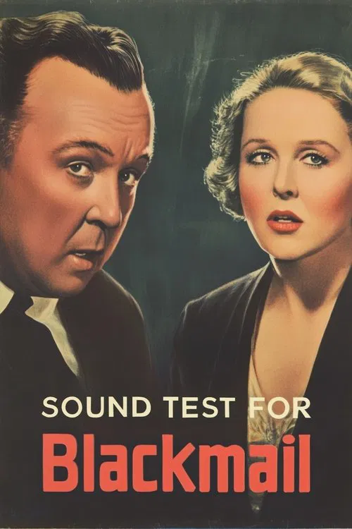 Sound Test for Blackmail movie poster