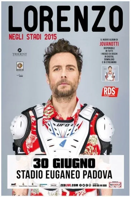 Lorenzo negli Stadi 2015 movie poster