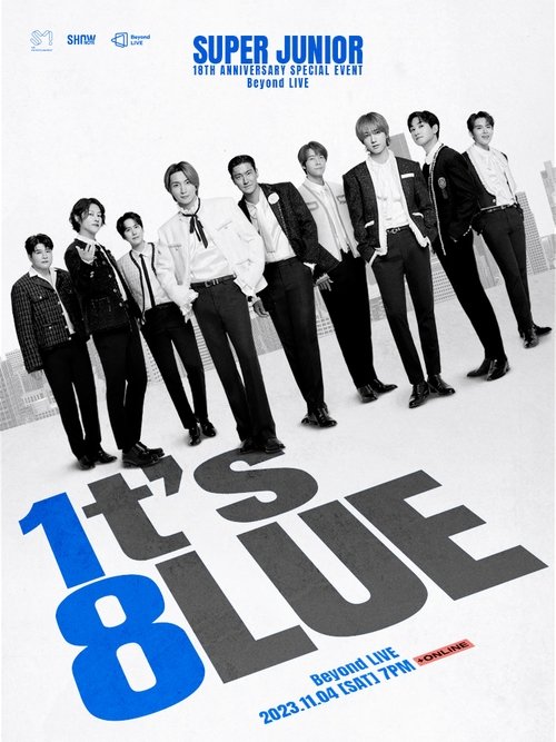 SUPER JUNIOR 18TH ANNIVERSARY SPECIAL EVENT <1t’s 8lue> movie poster