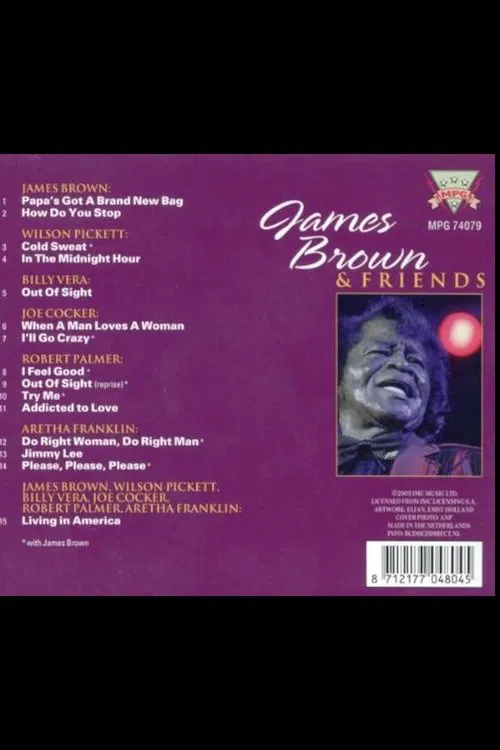 James Brown & Friends: A Night of Super Soul movie poster