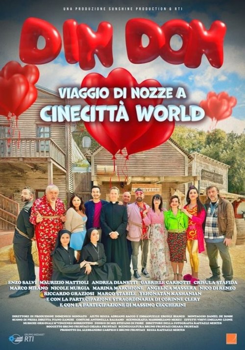 Poster do filme Din Don 8 - Viaggio di nozze a Cinecittà World