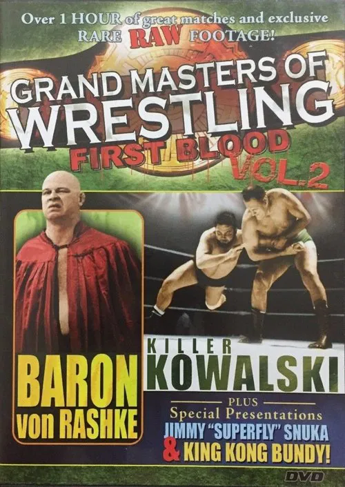 Grand Masters of Wrestling: First Blood Vol. 2 movie poster